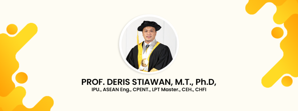 Selamat atas capaian tertinggi menjadi Guru Besar di Universitas Sriwijaya
