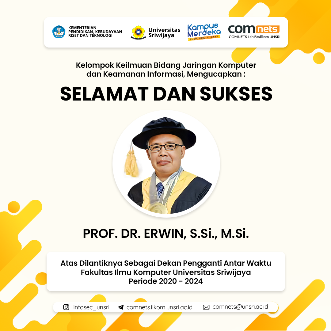 Selamat Dan Sukses Atas Dilantiknya Sebagai Dekan Pengganti Antar