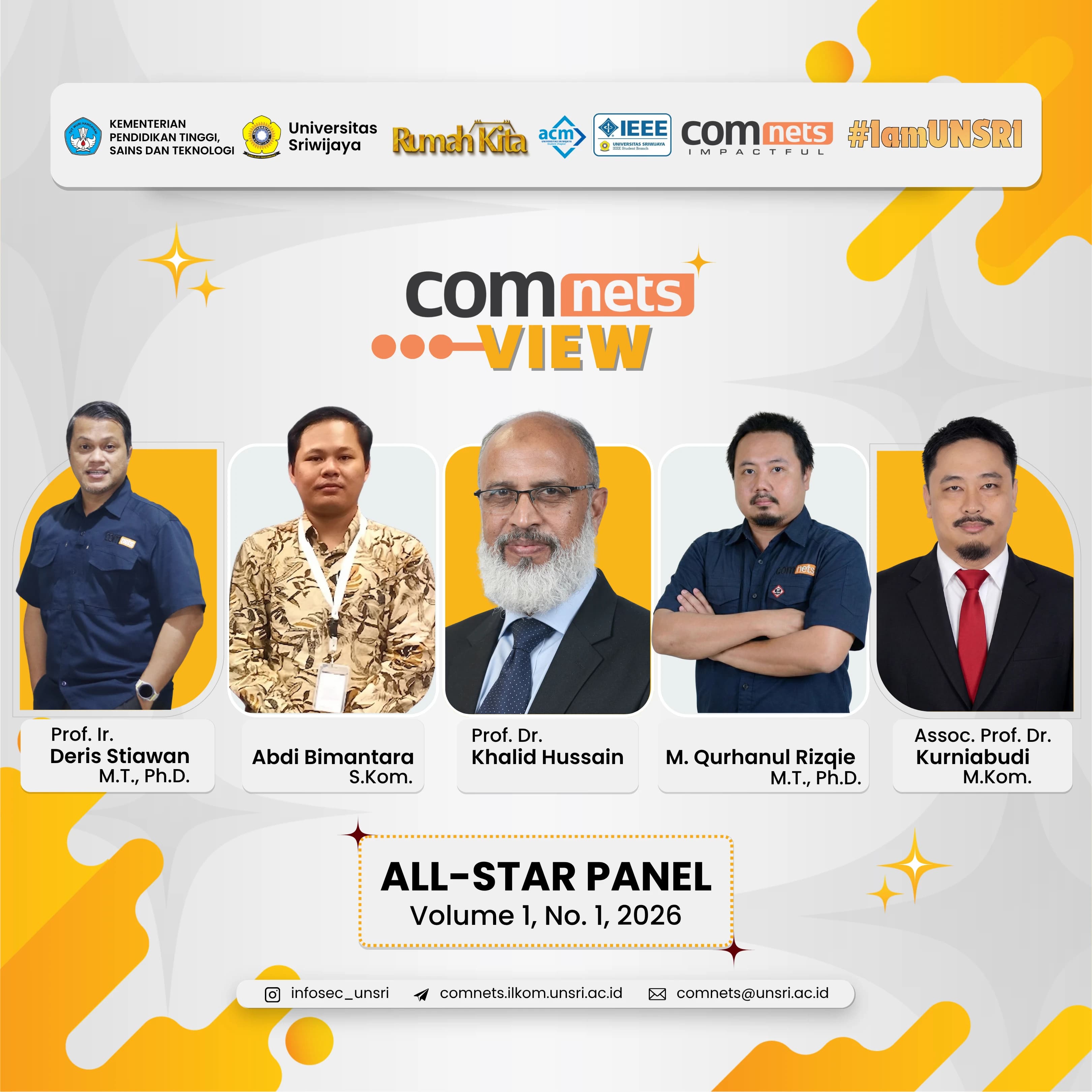 Call for Whitepaper: COMNETS View Vol. 1, No.2, 2026