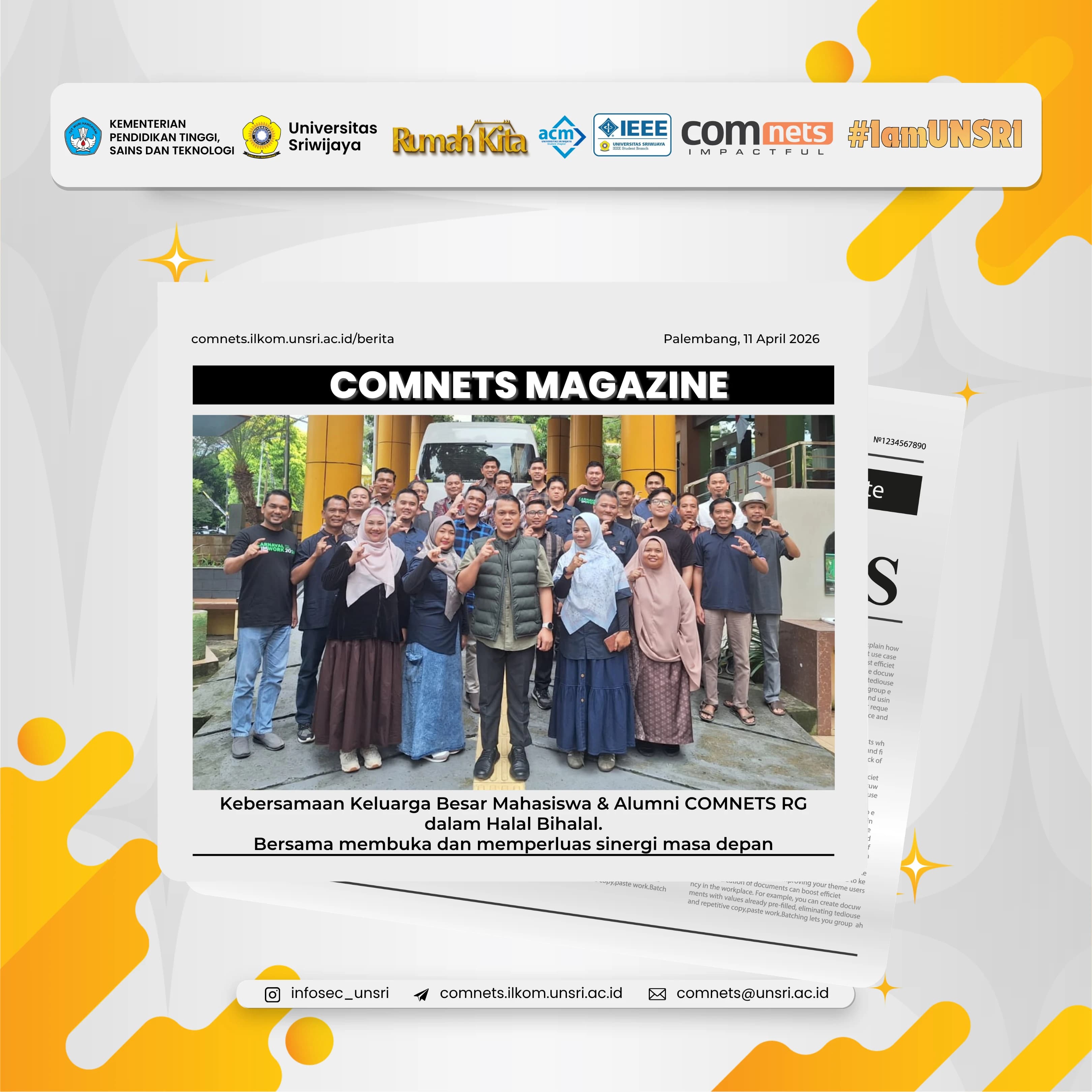 The Momentum of Sriwijaya University’s Doctoral Alumni in Strengthening, Expanding, and Fostering Future Industry Synergies