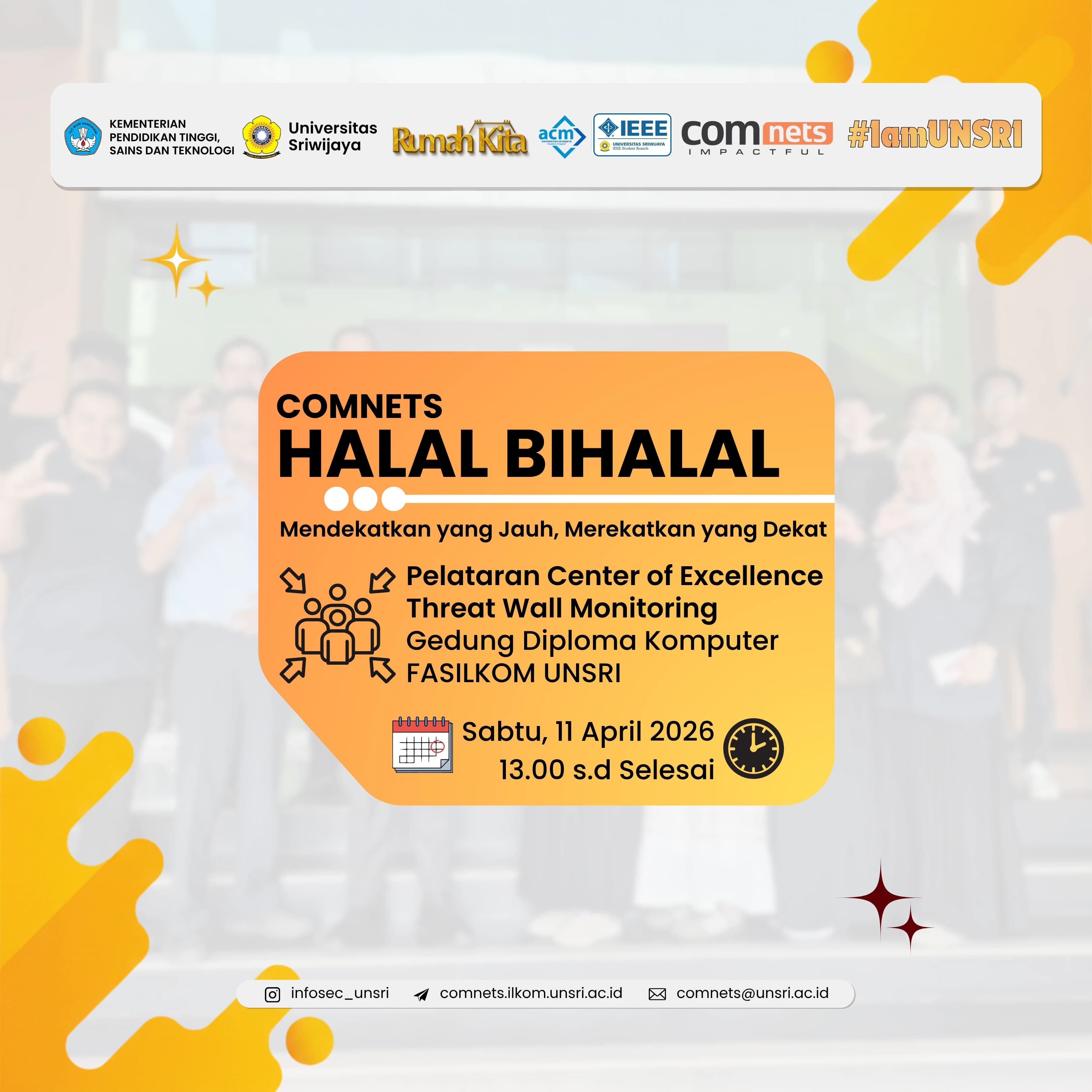 COMNETS Halal Bihalal 1446 H: Bringing the distant closer, strengthening the bonds of those near