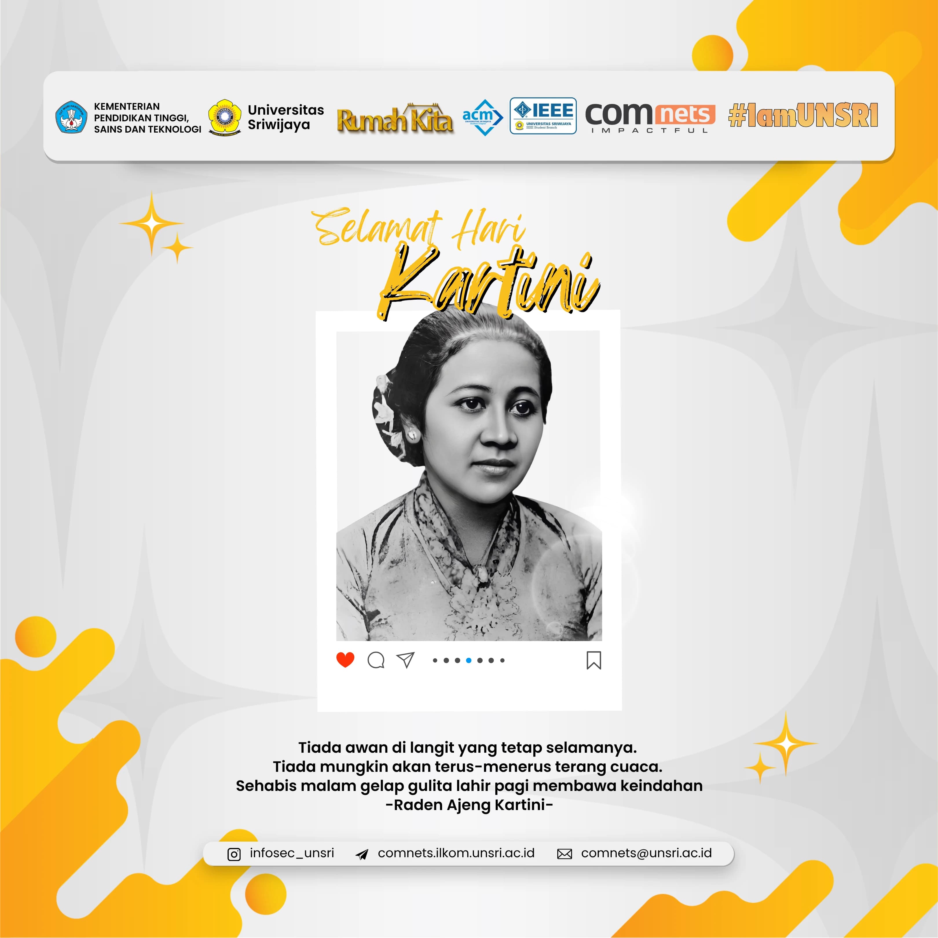 Happy Kartini Day: COMNETS RG Recognizes the Role and Contributions of Women in the Fields of Science and Technology