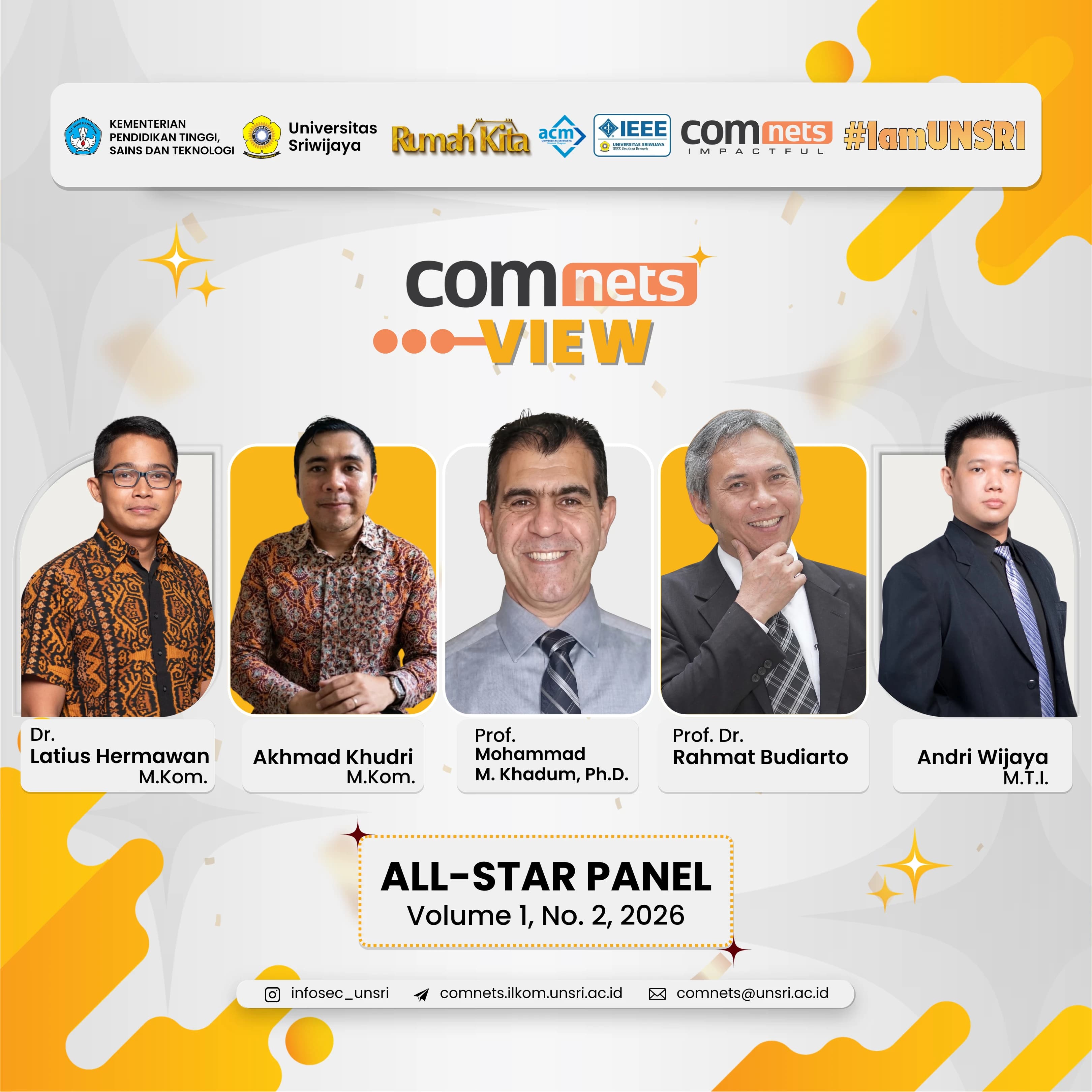 Call for Whitepaper: COMNETS View Vol. 1, No.3, 2026