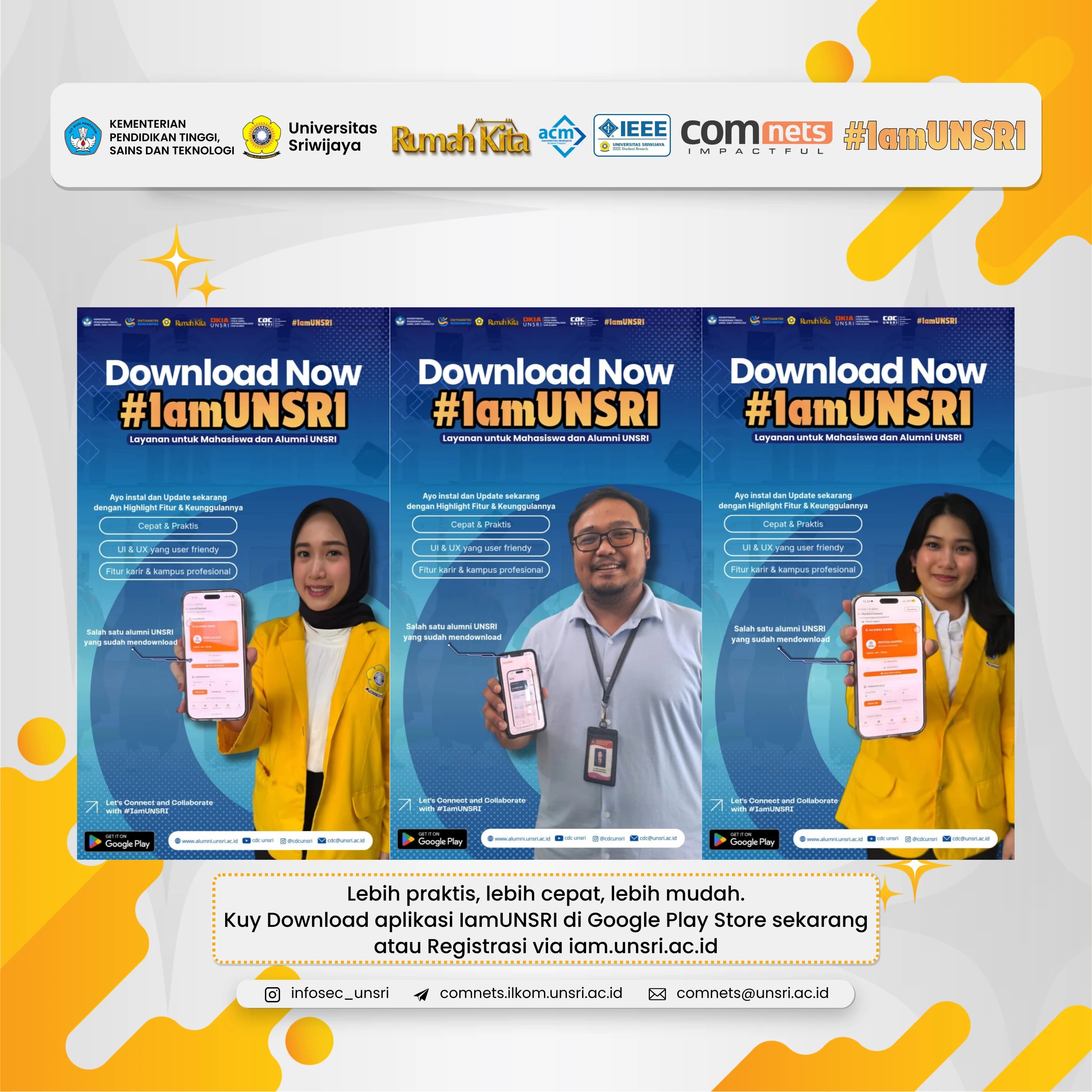 IamUNSRI: Aplikasi Layanan Digital Universitas Sriwijaya Kini Hadir di Google Play Store