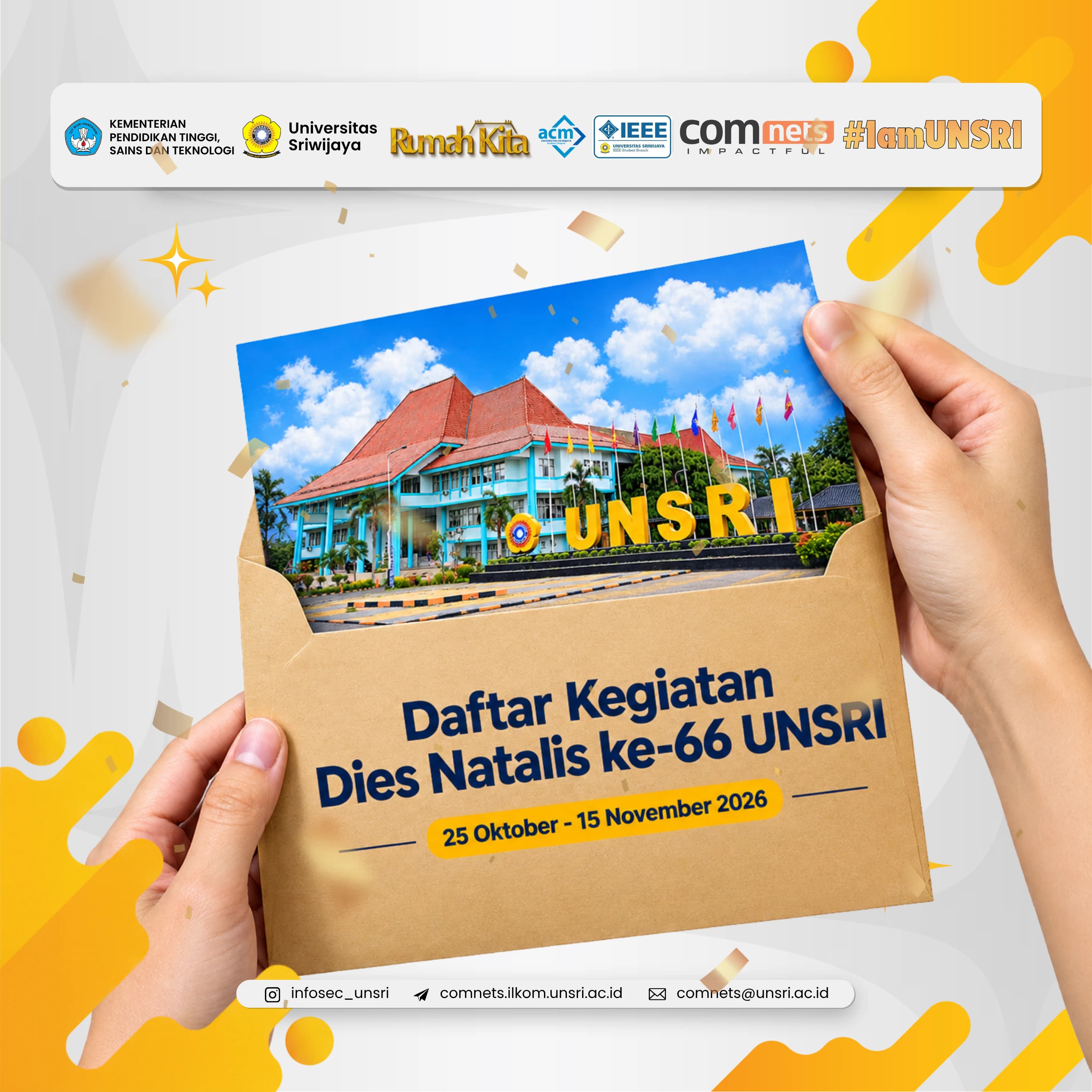 Daftar Kegiatan Dies Natalis ke-66 UNSRI