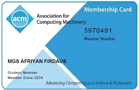 Kartu ACM Membership