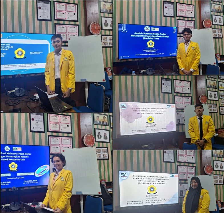 Selamat kepada mahasiswa COMNETS yang telah menyelesaikan ujian Kompre